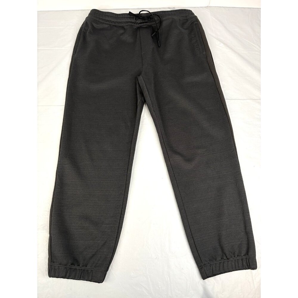 Peloton Sweat Pants Joggers Men’s L Cropped 26” Inseam Grey Drawstring